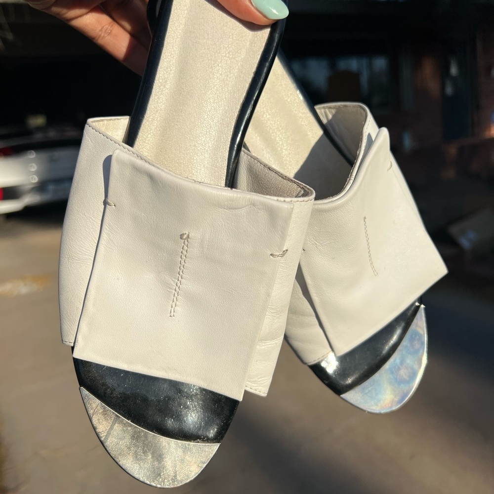 White slides
